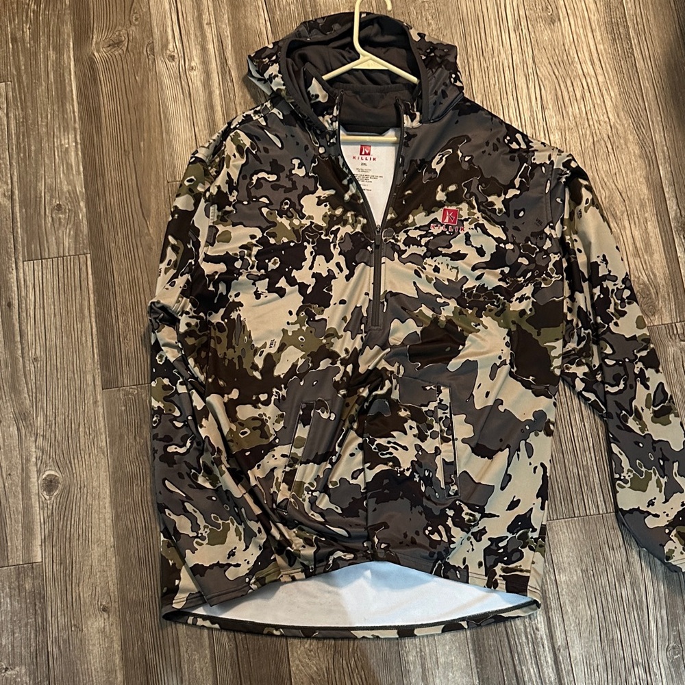 Men's Camouflage Hooded Jacket